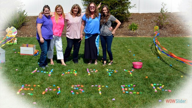 Easter Egg Hunt Setup