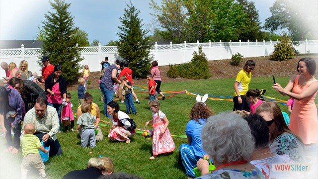 The Easter Egg Hunt in Action